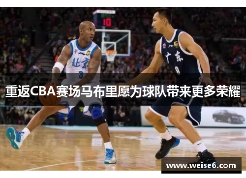 重返CBA赛场马布里愿为球队带来更多荣耀